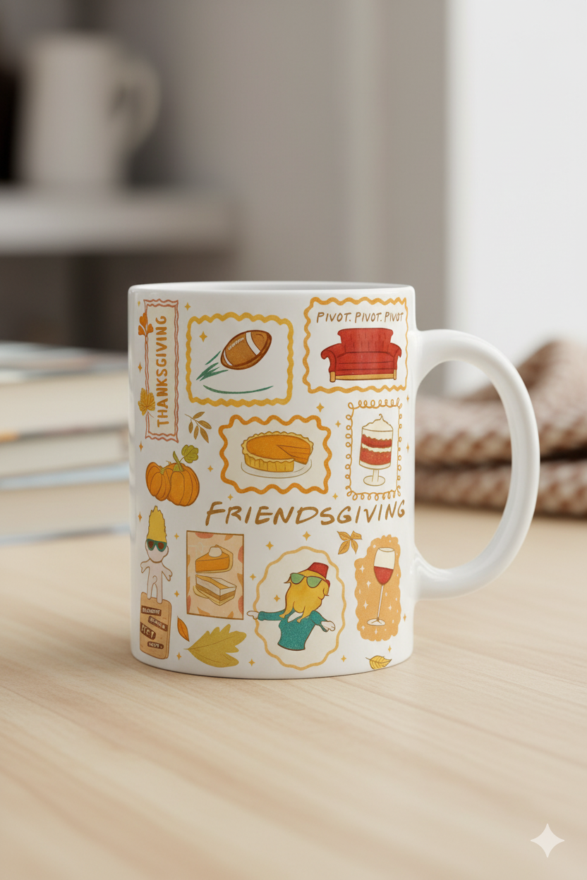 Thankful Friendsgiving Coffee Mug
